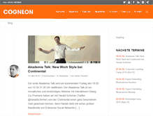 Tablet Screenshot of cogneon.de